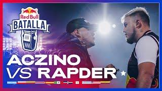 ACZINO vs RAPDER - Semifinal | Red Bull Batalla Internacional 2021