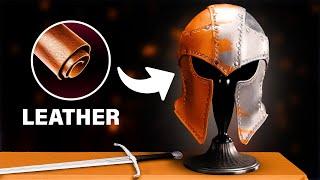 DIY Leather Helmet - Prince Armory Warrior Armor