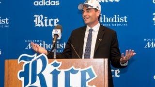 Leebron announces Joe Karlgaard as Rice's next director of athletics