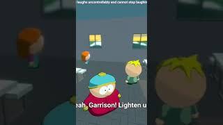 Butters smells laughing gas, and doesnt stop laughing #subscribe #aisouthpark  #clips #shorts