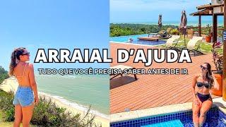 ARRAIAL D'AJUDA | Praias, restaurantes, hospedagem com PREÇOS.