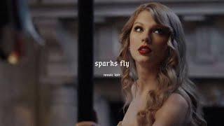 taylor swift - sparks fly (slowed + reverb)