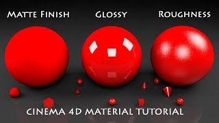 Cinema 4D Reflectance Tutorial | Cinema 4D Materials Tutorial