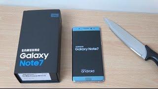 Samsung Galaxy Note 7 Blue - Unboxing & First look! (4K)