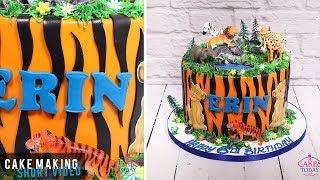 Jungle Animal Cake