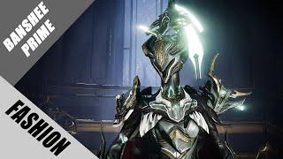 Warframe | Fashion Frame | Banshee Prime : Ghost Knightess