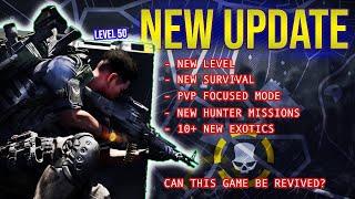 Reacting to the new Division 2 Leaks... New Level 50 BRACKET, Survival Mode and PVP Focused Mode?