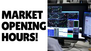 Lesson 11: Market Opening Hours