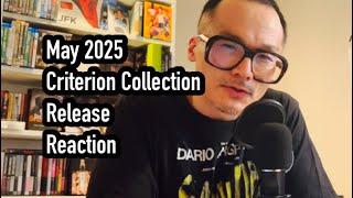 Daisuke's reaction to the May 2025 Criterion Collection releases