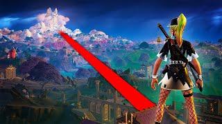Can you cross Fortnite in a straight line?