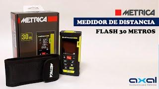 METRICA Flash 30 Metros - Medidor De Distancia Láser Italiano