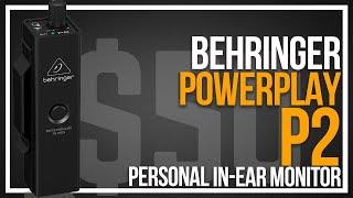 Behringer POWERPLAY P2 Ultra-Compact Personal in-Ear Monitor Amplifier | Unboxing, Setup, Review