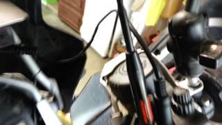 Ham radio on a motorcycle