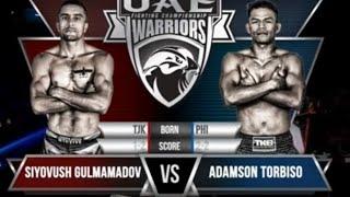 UAE Warriors 7   Gulmamadov Siyovush vs Adamson Torbiso  