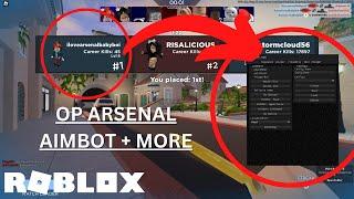 MOST OP ARSENAL SCRIPT | AIMBOT, UNLOCK ALL, INF MONEY | PASTEBIN (2023)