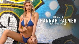 Hannah Palmer Tugging her Bikini 4K