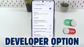 How to Turn On and Off Developer Options on OnePlus 13 5G - Simple Guide