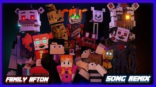 Afton Family | Minecraft FNaF Animated Music Video (Remix by @APAngryPiggy )