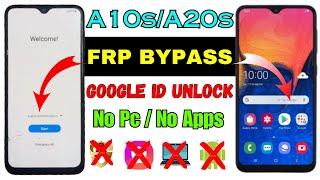 Samsung A10S/A20S Frp Bypass 2024 || Package Disable Not Working | Google Account Remove Without PC