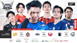  LIVE | MPL ID S14 | Regular Season Hari 3 Minggu 7 | Bahasa Indonesia