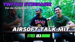 Vom Streaming Zimmer auf ein Airsoft Spielfeld! Twitch Streamer @xSyrixZ Brennt fürs Airsoft !