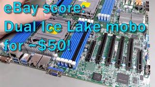 Crazy Ice Lake EATX server board... (aka Lanes for days)