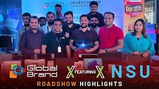 Exclusive Product Showcase at NSU by Global Brand Banani Branch | Roadshow Event Highlights | GBPL