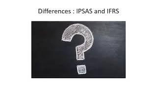 IPSAS Vs IFRS