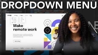 30 Day Coding Challenge - Day 9 - Dropdown Menu (Next.js, Material UI, TypeScript, Nav, CSS)