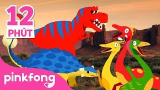 Ankylosaurus và hơn nữa | Bài hát khủng long cho trẻ em | Pinkfong! Những bài hát cho trẻ em