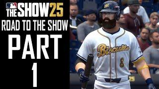 MLB The Show 25 - Road To The Show - Part 1 - "High School And College, Draft, AA Minors"