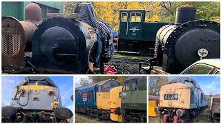 Shed tour reveals locos in a variety of different conditions