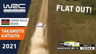 Flat out in Africa - Takamoto Katsuta at WRC Safari Rally Kenya 2021