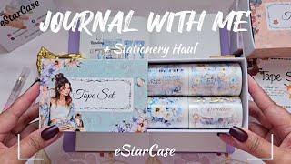 ASMR Journaling (4 Journals) + Unboxing ft @estarcase