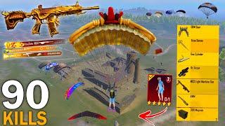 Wow! NEW BEST LOOT GAMEPLAY with/ p90+AWM+GrozaPubg Mobile