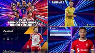 PES 2021 Menu Pack eFootball 2024 SEASON 6 by PESNewupdate