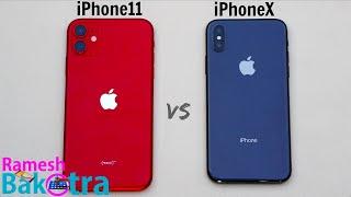 iPhone 11 vs iPhone X SpeedTest and Camera Comparison