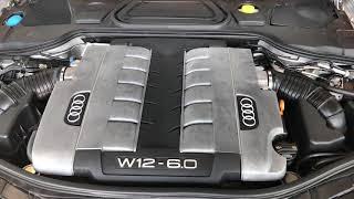 Audi A8 2007 W12 Video Review and 0-100