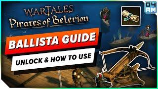 Wartales Complete Ballista Unlock & How To Use Guide - Pirates of Belerion DLC