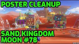 Super Mario Odyssey - Sand Kingdom Moon #78 - Poster Cleanup