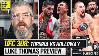 UFC 308 PREVIEW Ilia Topuria/Max Holloway, Robert Whittaker/Khamzat Chimaev,Shara Bullet Over-Hyped?