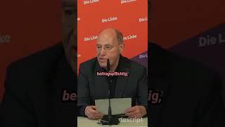 Gregor Gysi präsentiert Vorschläge der Linken! #dielinke