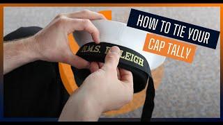 How to tie your cap tally | Royal Navy