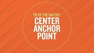 Tip 007 - Center Anchor Point in After Effects