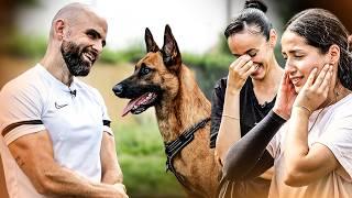 On arrive pas à canaliser notre Malinois ! (Feat. Shirine et Kenza)