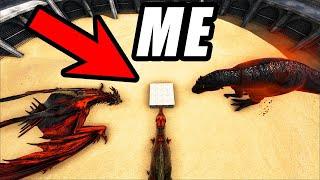 Ark MODDED Dino WAVE DEFENSE!!