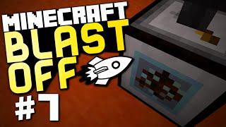 Minecraft Blast Off Modpack #7 "Building Steves Carts" w/ @Aceriskall