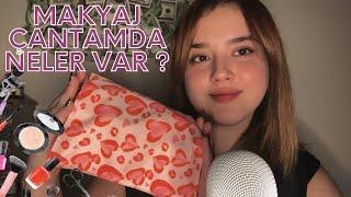 Türkçe Asmr - Makyaj Çantamı Karıştıralım (ağız sesleri)