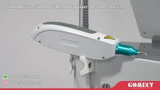 GOMECY Multifunction IPL SHR+Nd Yag laser+RF 3 in 1 machine