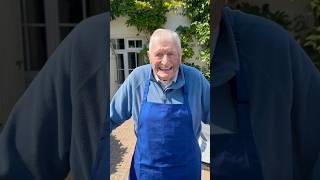 92 year old Grandad Joe barbecues  #bbq #grandadjoe #cooking #funny #over60 #grandparents #food